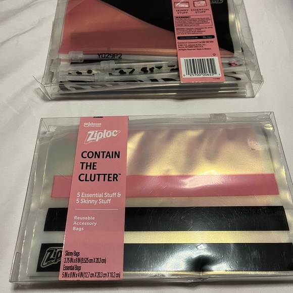 SCJohnson Ziploc Contain The Clutter Essential & Skinny Stuff Accessory - Picture 8 of 8